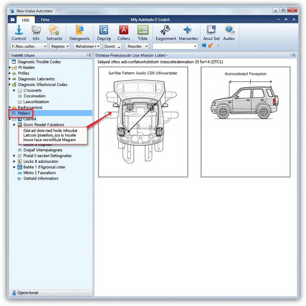 Autodata Software Interface