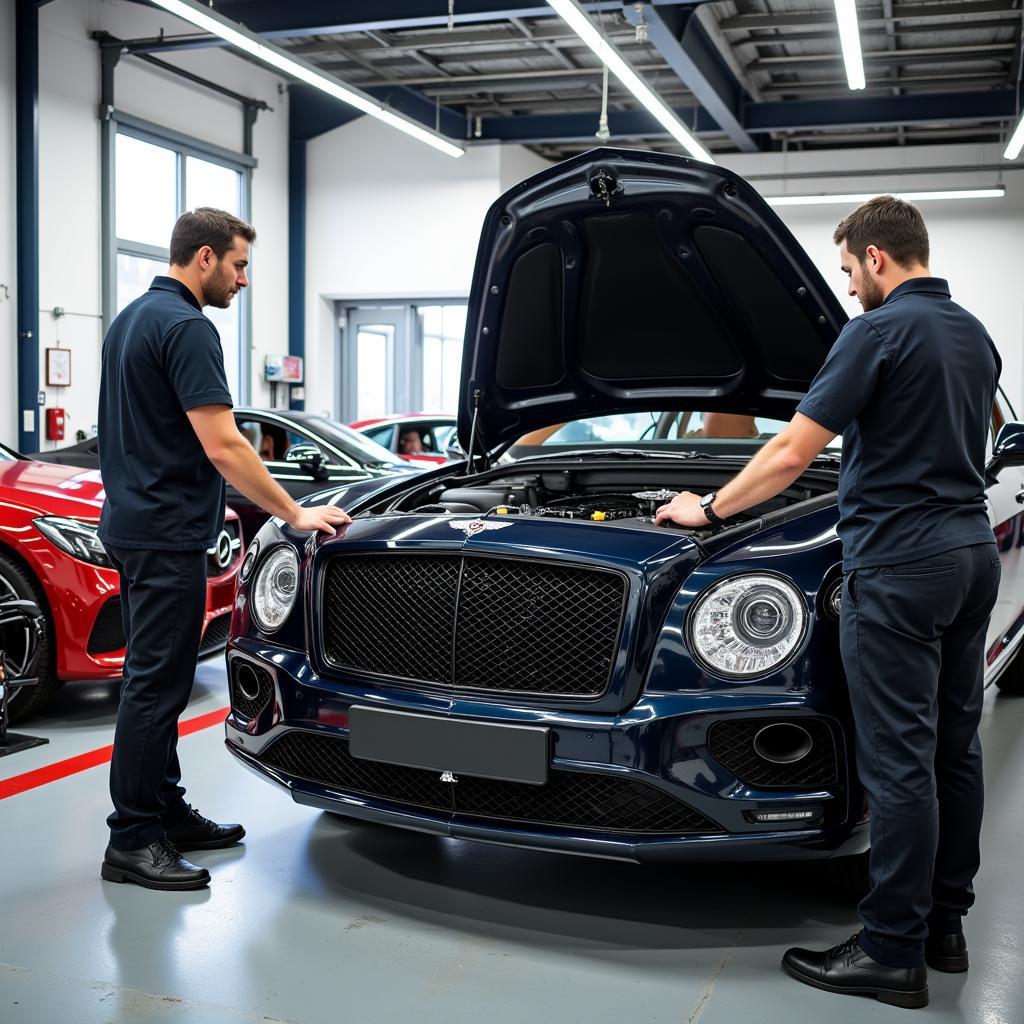 Bentley Repair Shop in Doncaster