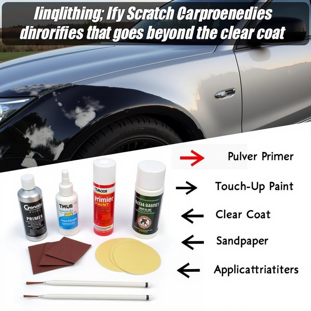 Best Keyed Car Repair Kit for Deep Scratches