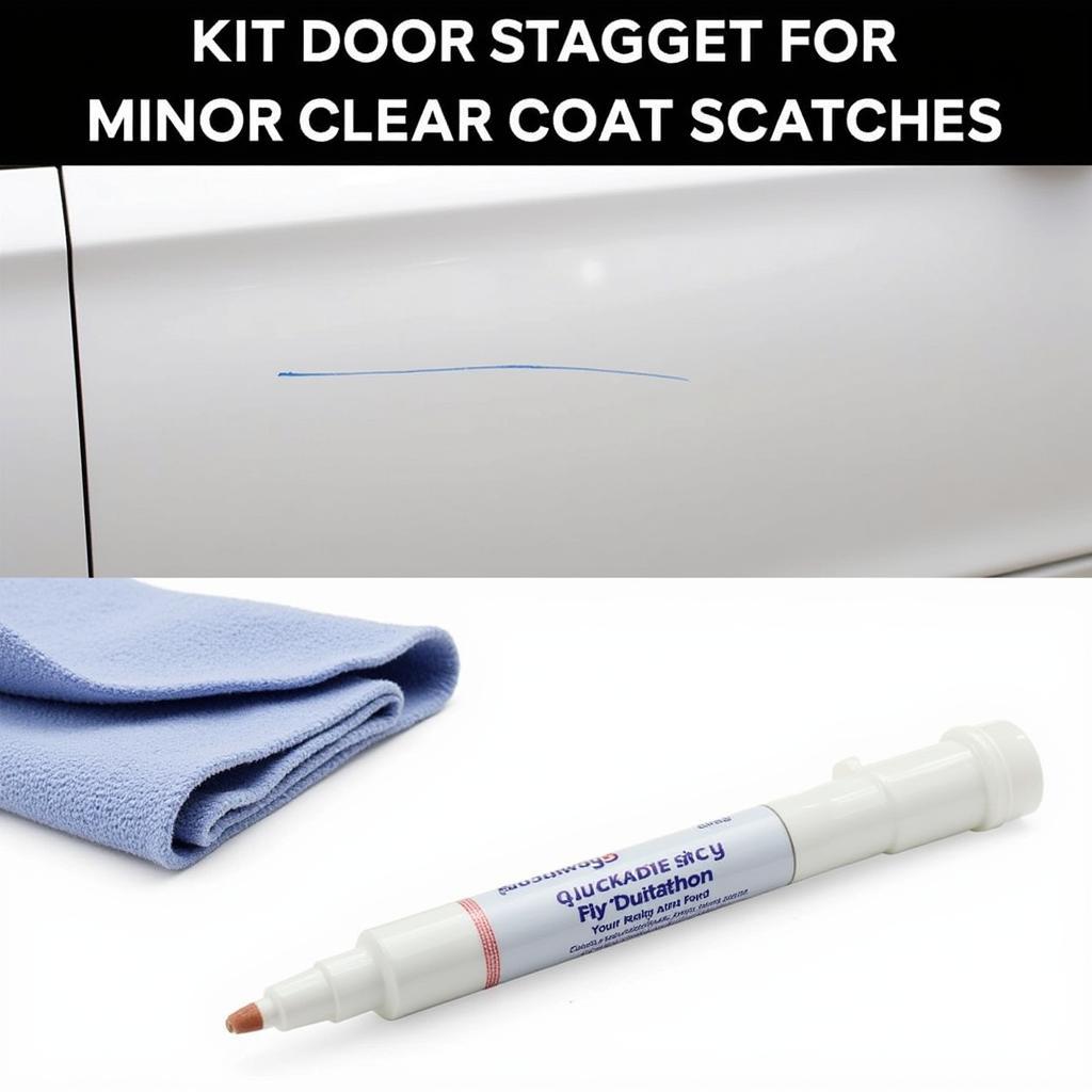 Best Keyed Car Repair Kit for Shallow Scratches