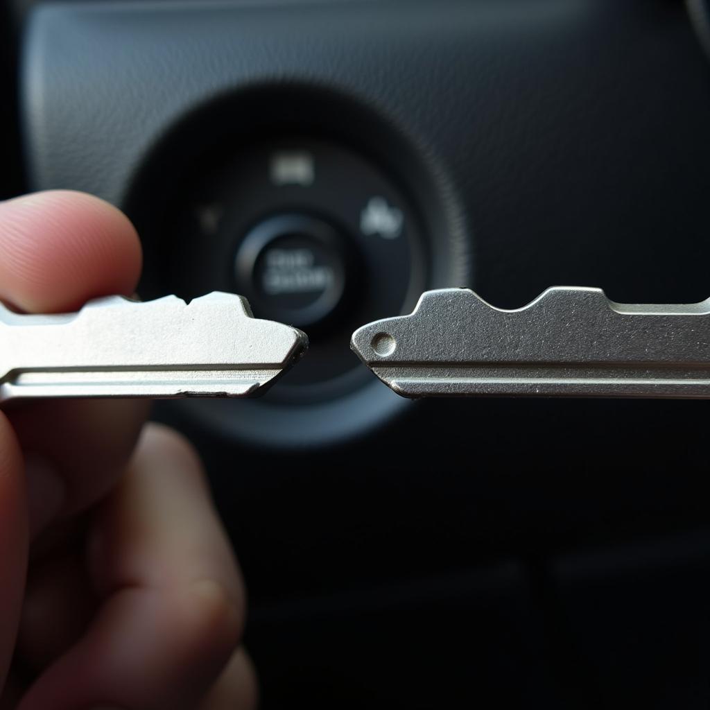 Broken Car Key Blade Repair