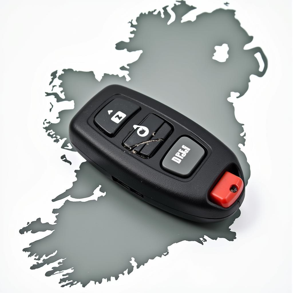 Broken Car Key Fob in Cork