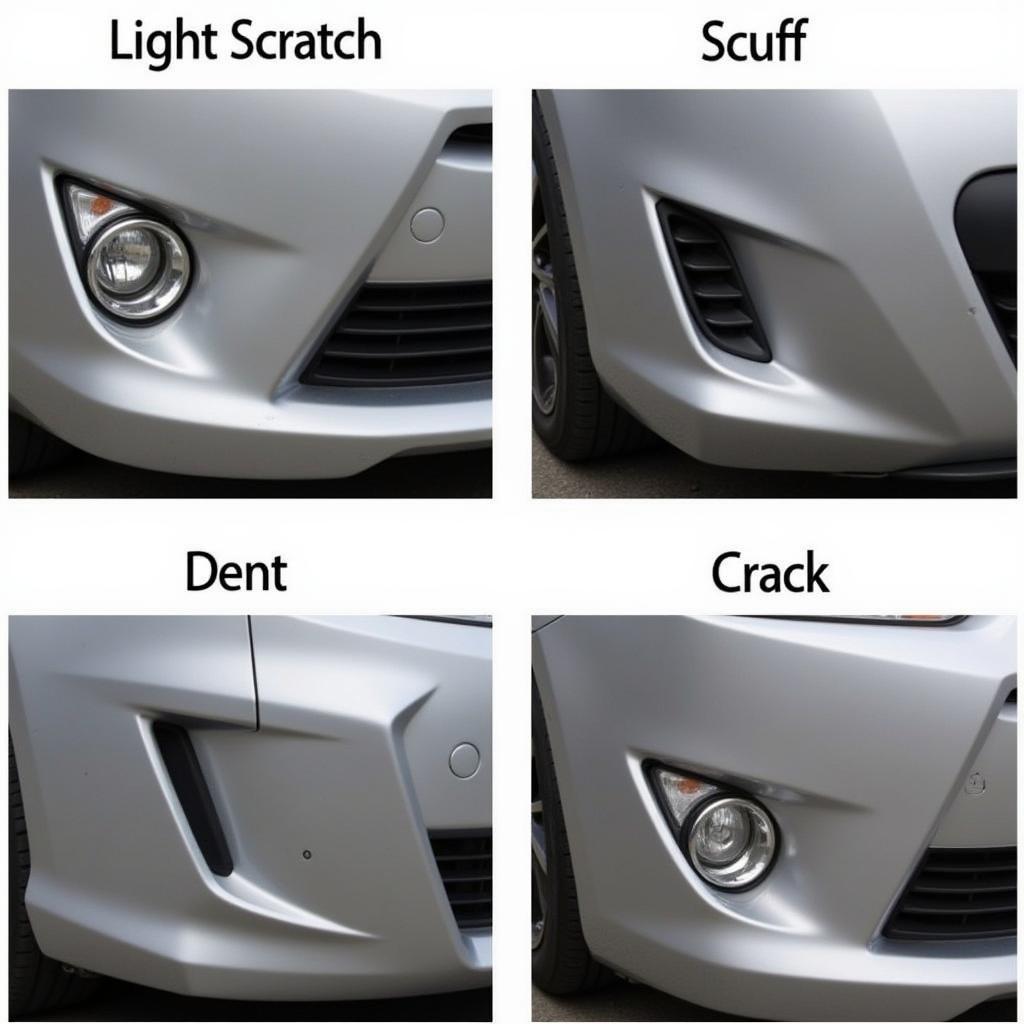 Types of Car Bumper Damage