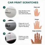 Identifying Types of Car Paint Scratches in California