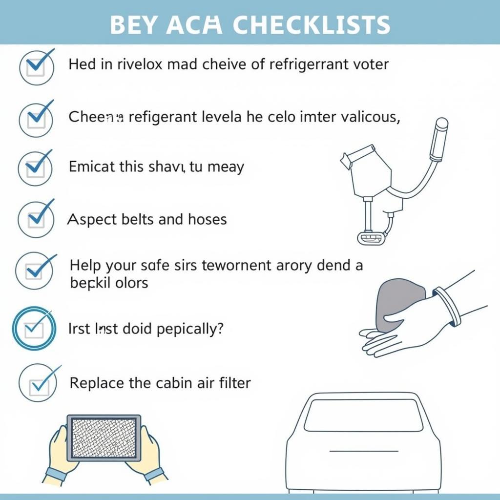 Car AC Maintenance Checklist in Gillingham