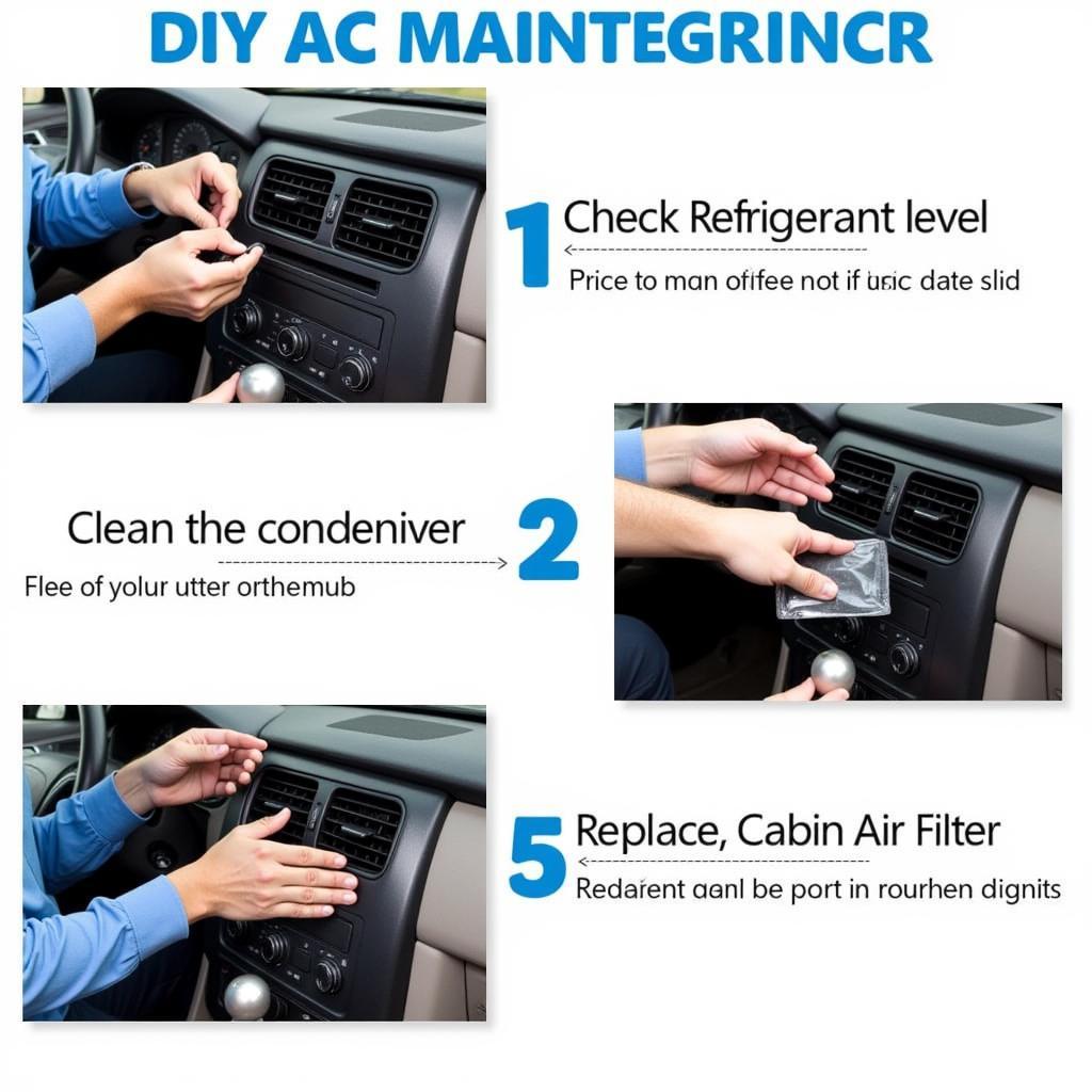 DIY Car AC Maintenance