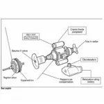 Car AC System Components Diagram