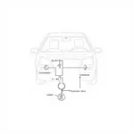 Car AC System Components Diagram