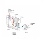 Car AC System Components Diagram