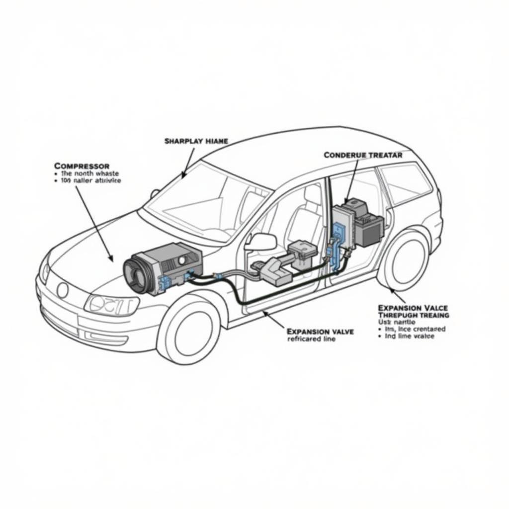 Car AC System Components in North Wales