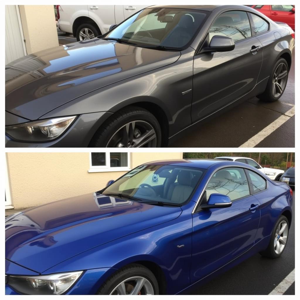 Car After Professional Body Repair Near Chorley New Road Bolton