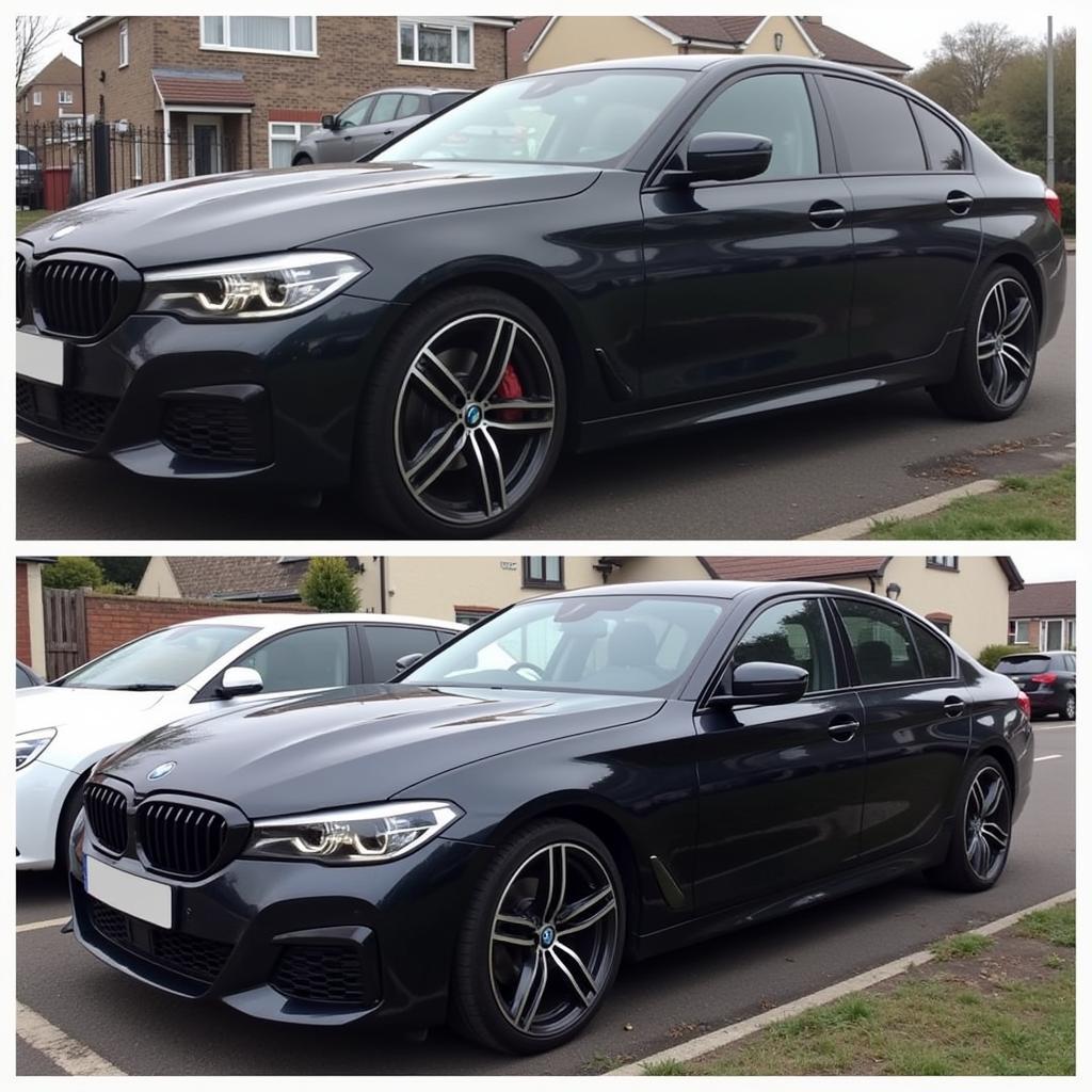 Restored Car After Body Repair in Putney