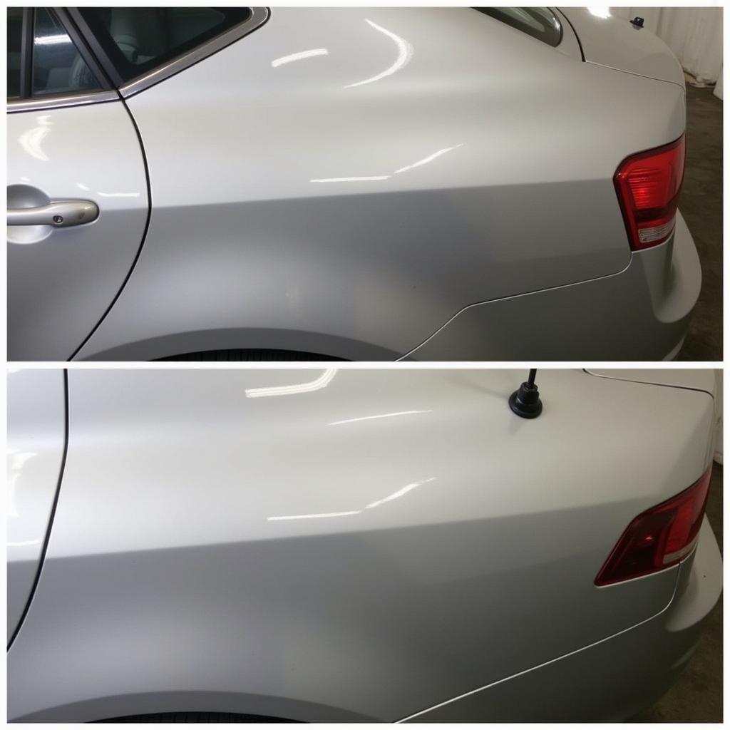 Car After Professional Paint Repair