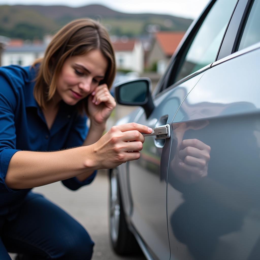 Assessing Car Body Damage in Conwy