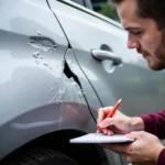 Assessing Car Body Damage in Dartmoor Ashburton