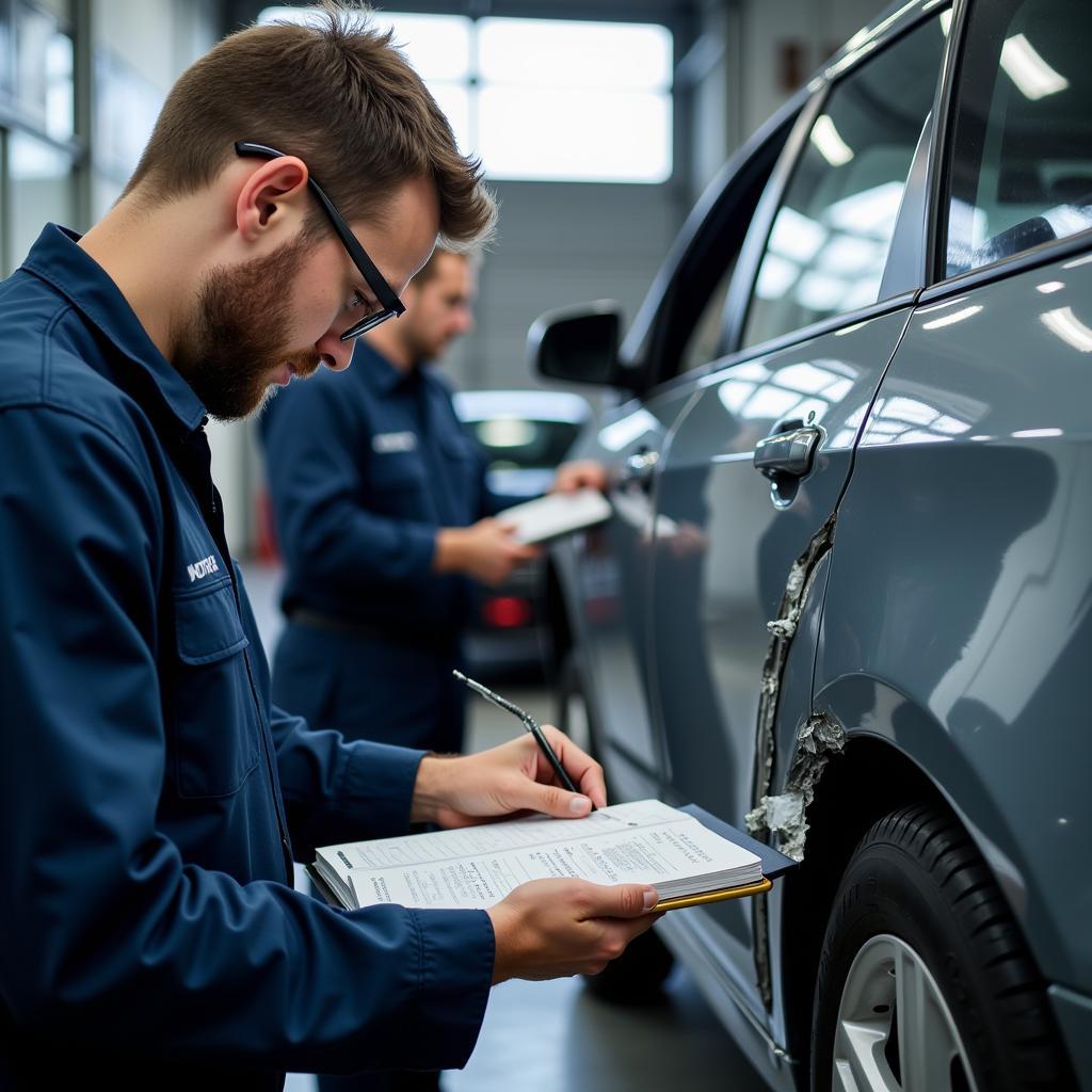 Car Body Damage Assessment in Preston