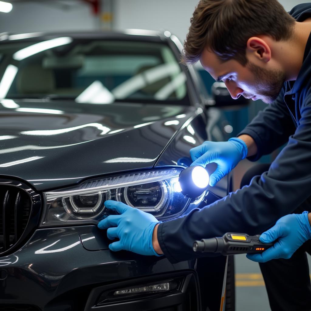 Assessing Car Body Damage in Warrington