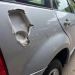 Car Body Damage in Burnley