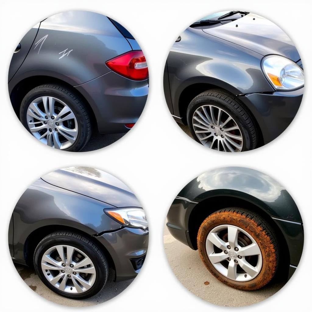 Types of Car Body Damage in Stroud