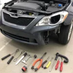 Car Body Disassembly Process