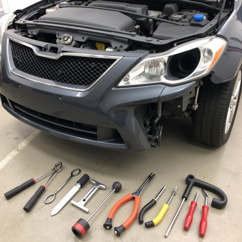 Car Body Disassembly Process