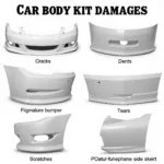 Types of Car Body Kit Damage