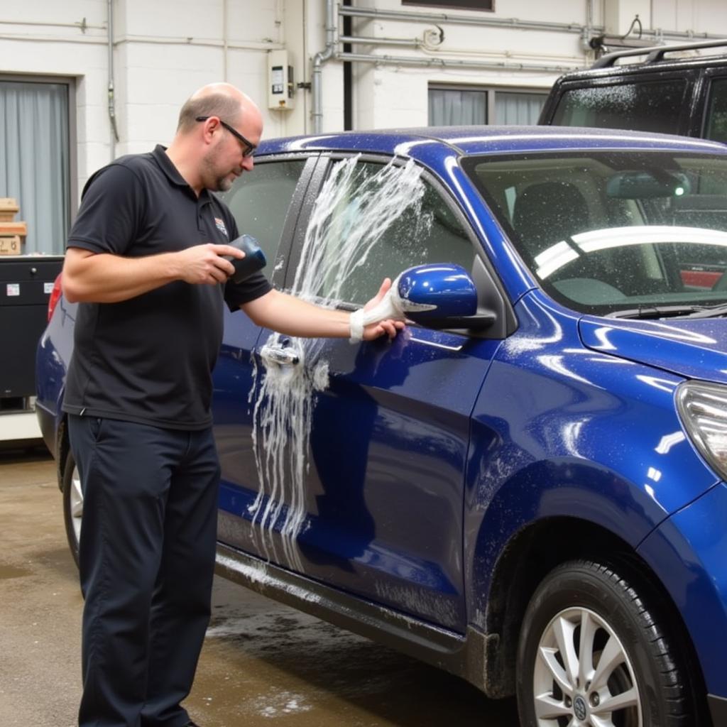 Car body maintenance after repairs in Abbots Langley