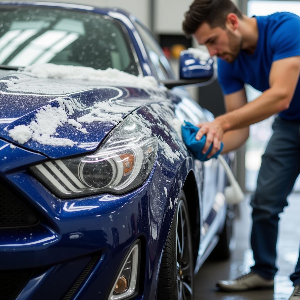 Maintaining car body after repair in West Drayton