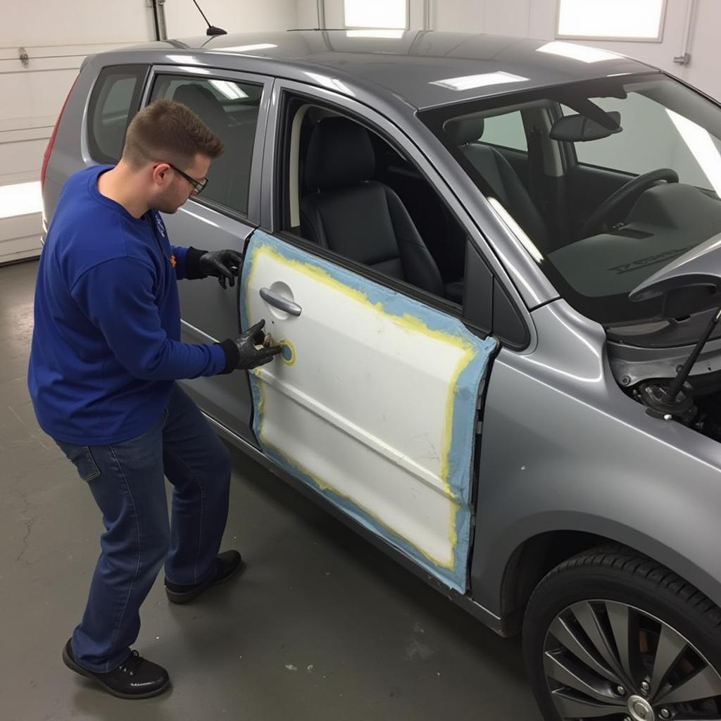 Panel Replacement Process in Leeds Car Repair Shop