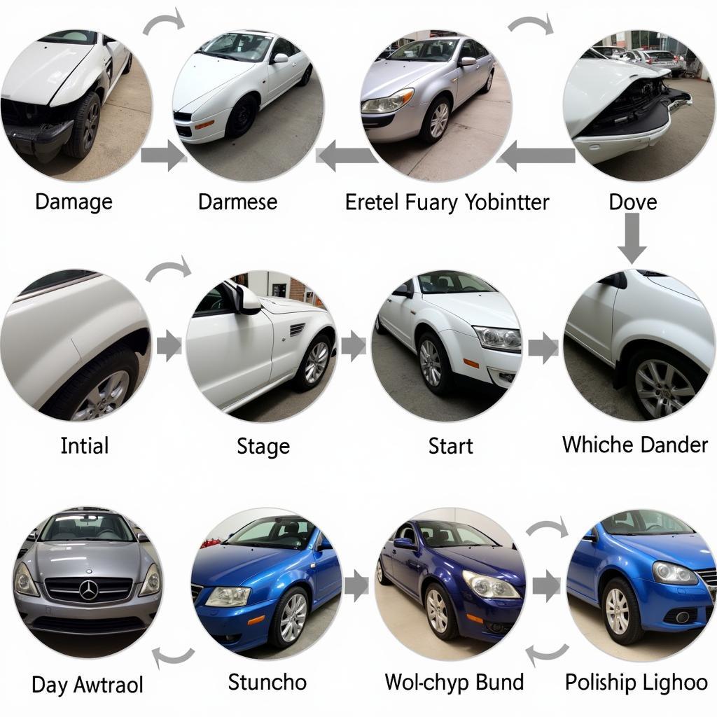 The Car Body and Paint Repair Process in Wordsley