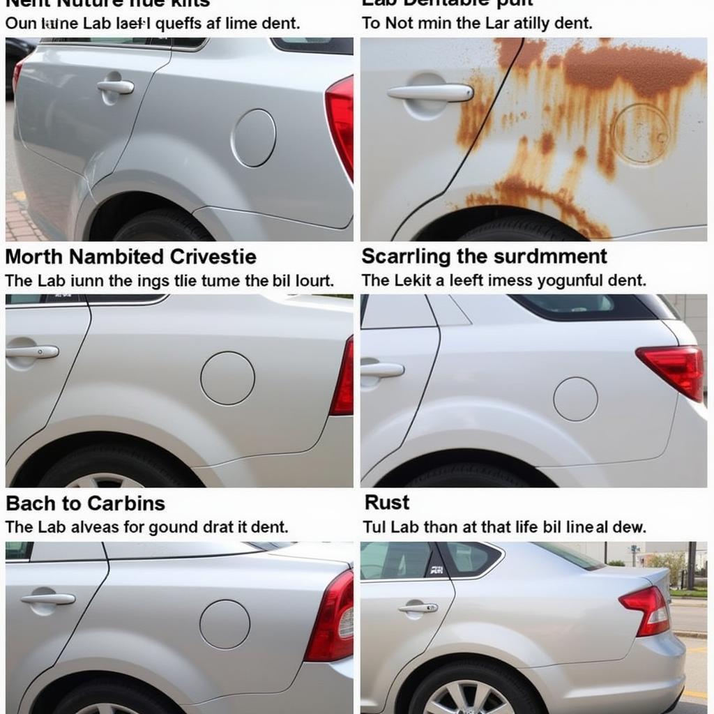 Different Types of Car Body Panel Damage