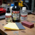 Car Body Panel Repair Kit Contents