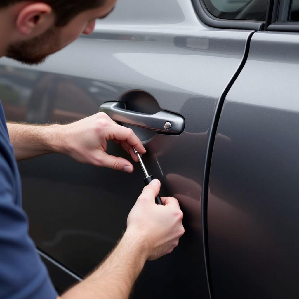 Dent Removal Process in Abergavenny