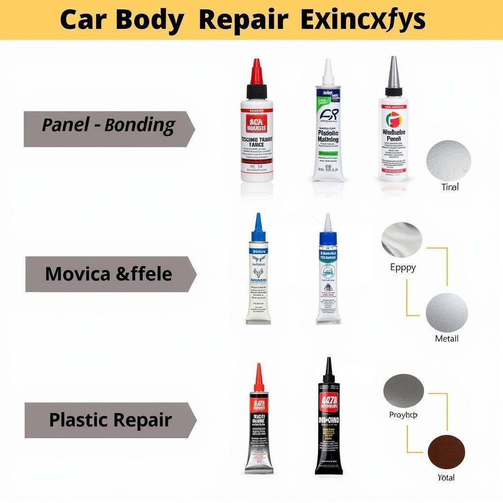 Different Types of Car Body Repair Adhesives