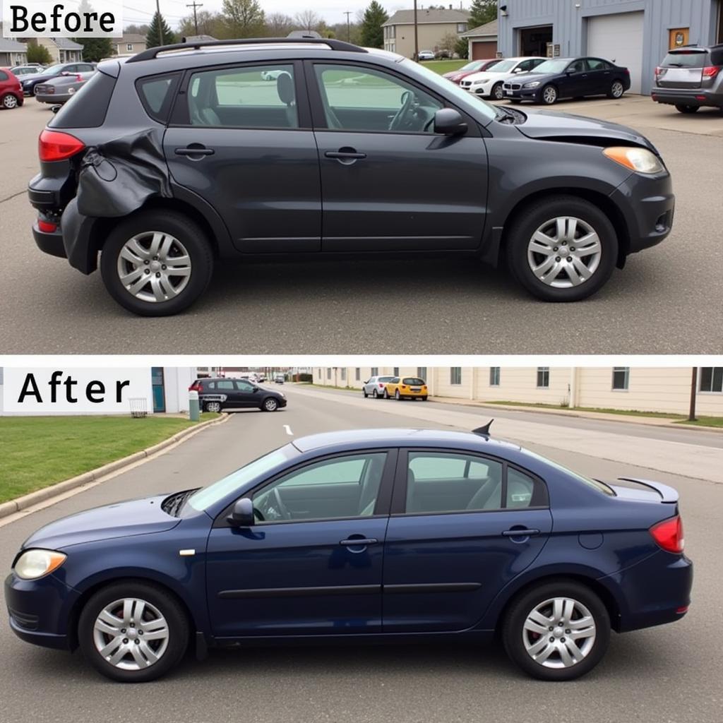 Car Body Repair Aldridge: Before and After Transformation