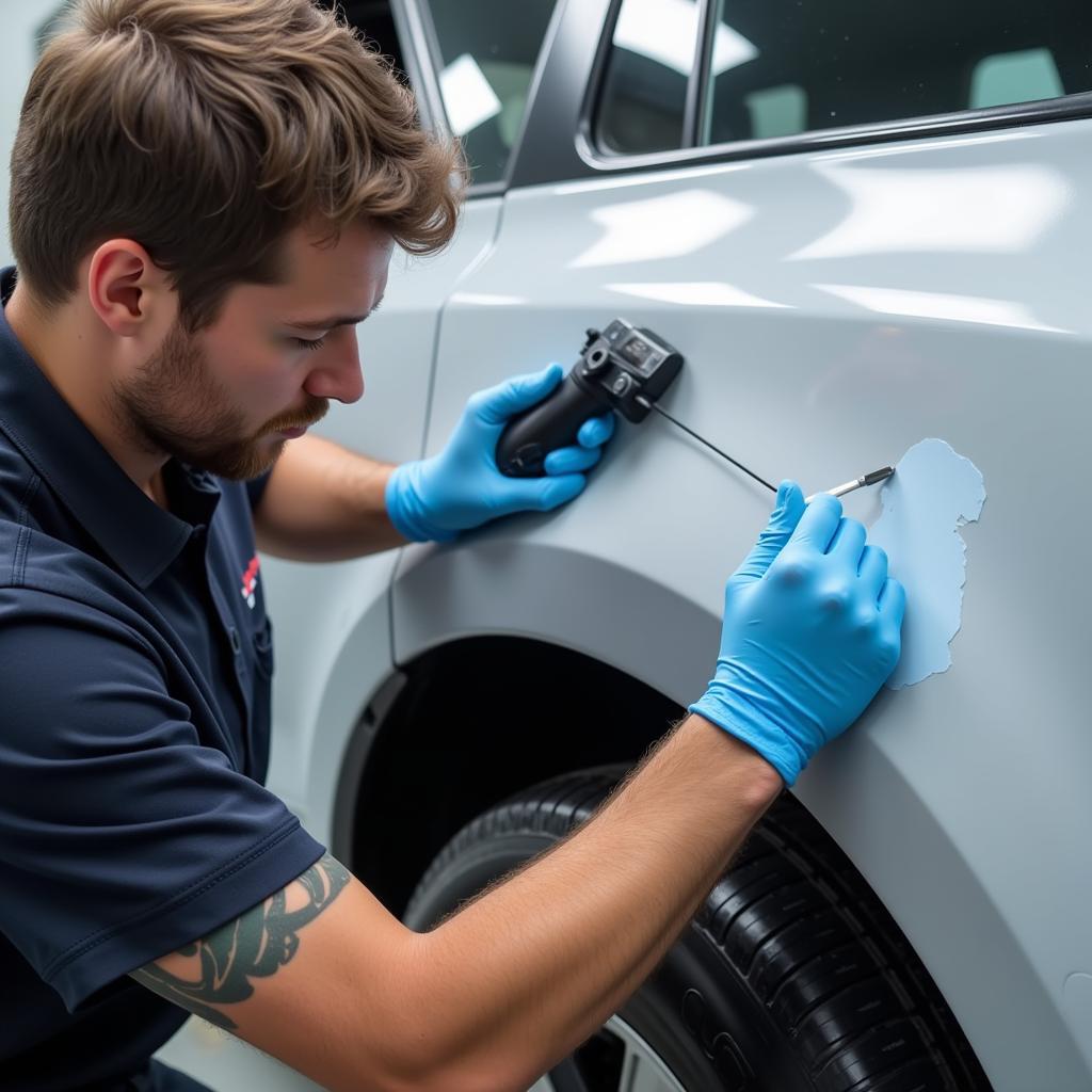 Car Body Repair Aldridge: Precise Paint Matching