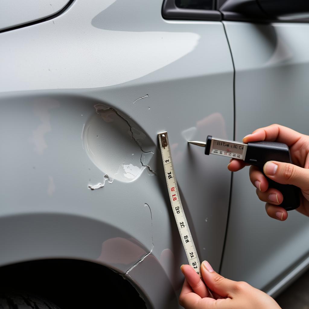 Assessing Car Body Damage in Bishops Stortford