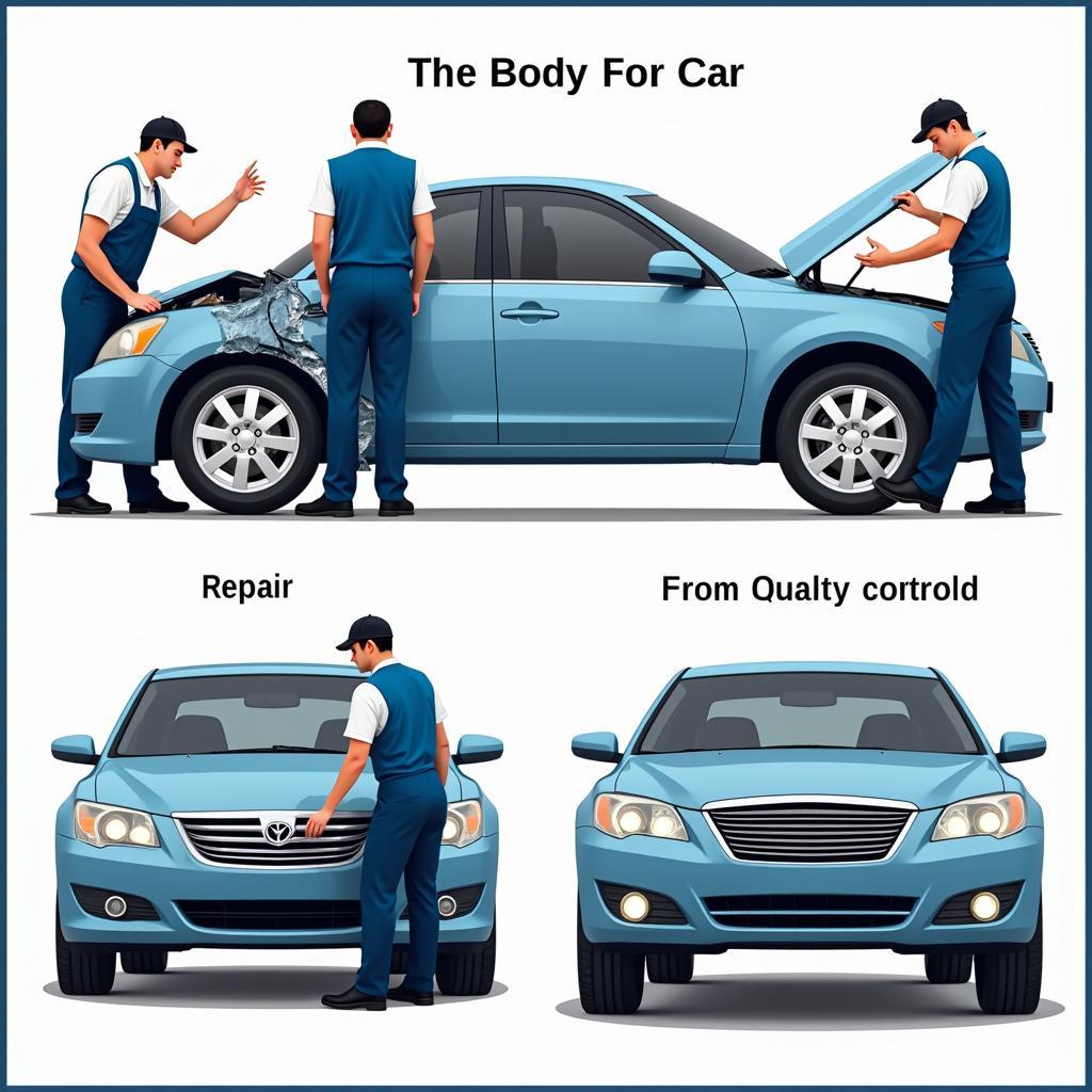 Car Body Repair Process in Barry