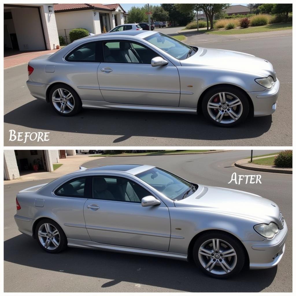 Before & After Car Body Repair in Hinckley