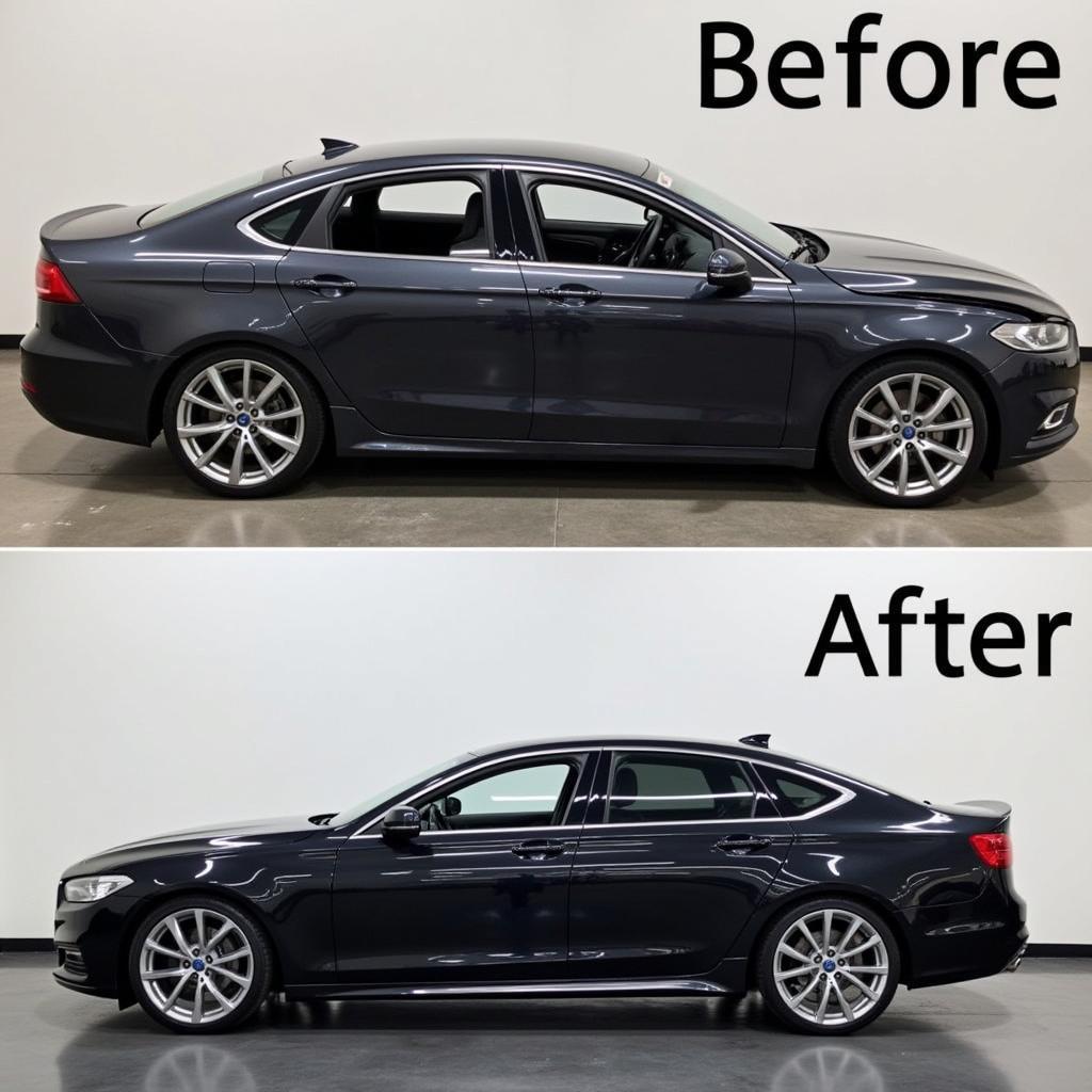 Car Body Repair Before and After