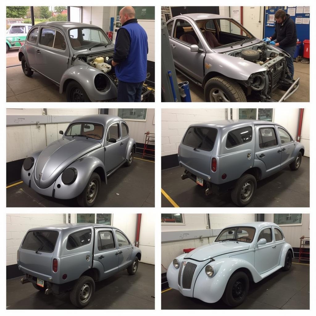 Car Body Repair Process in Bilston