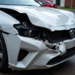 Damaged Car in Birmingham