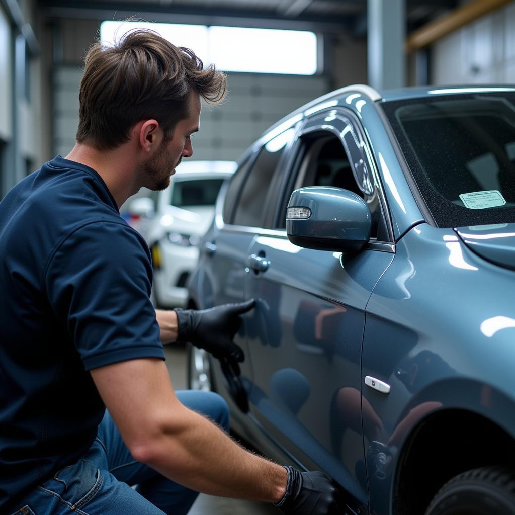 Car Body Repair Birmingham Final Inspection