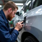 Car Body Repair Centre Minehead Inspection