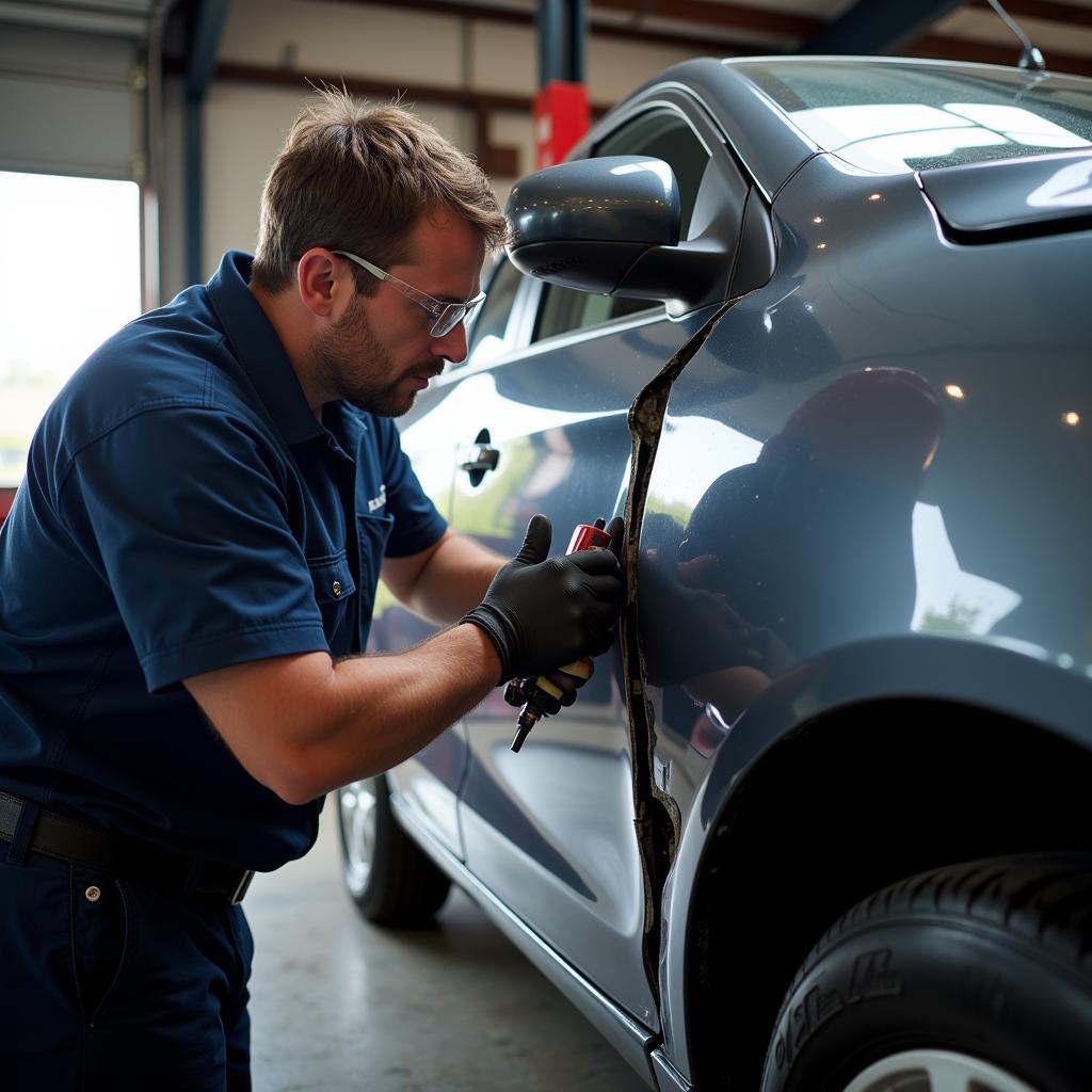 Assessing Car Body Damage in Ceredigion