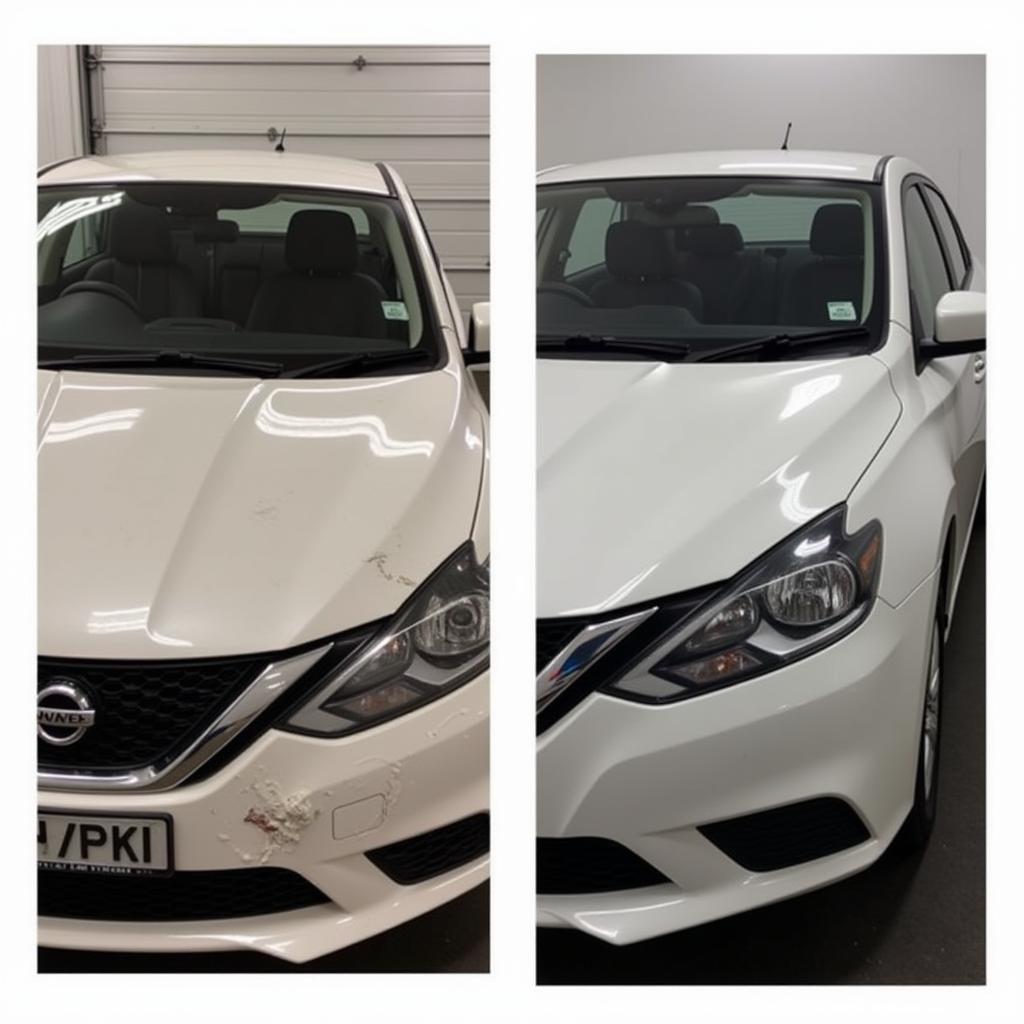 Before and After Car Body Repair in Chelmsford Essex