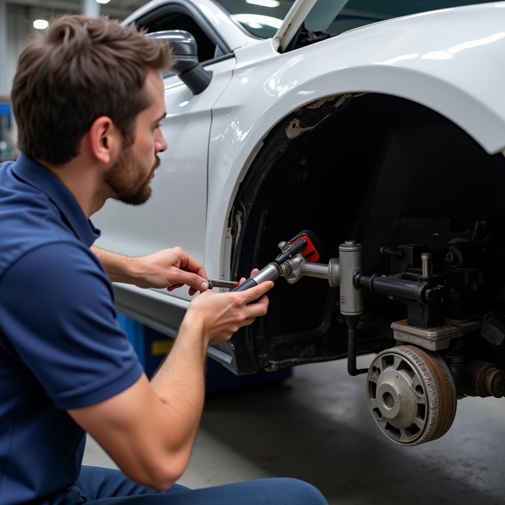 Panel Replacement at a Car Body Repair Shop in Chelmsford