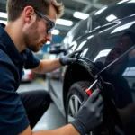 Damage Assessment Before Car Body Repairs in Cleveleys