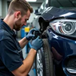 Assessing car body damage in Coalville