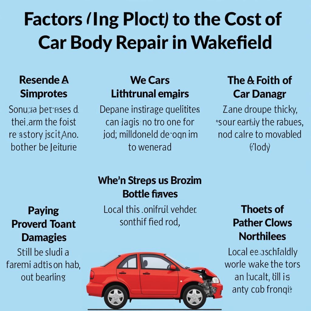 Factors Affecting Car Body Repair Costs in Wakefield